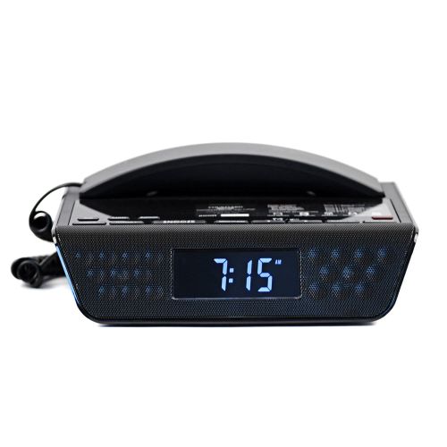 Bittel, UnoMedia 5 Slim Phone with Alarm Clock Radio, Bluetooth & Charging, 3 Service Buttons